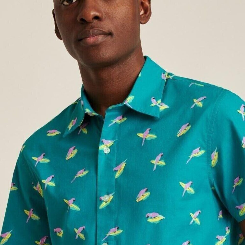 Bonobos Riviera Short Sleeve Men's Shirt Printed Standard Fit M NEW 268967 - Picture 3 of 5